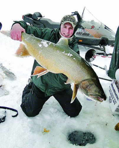 lake trout ice fishing lures
