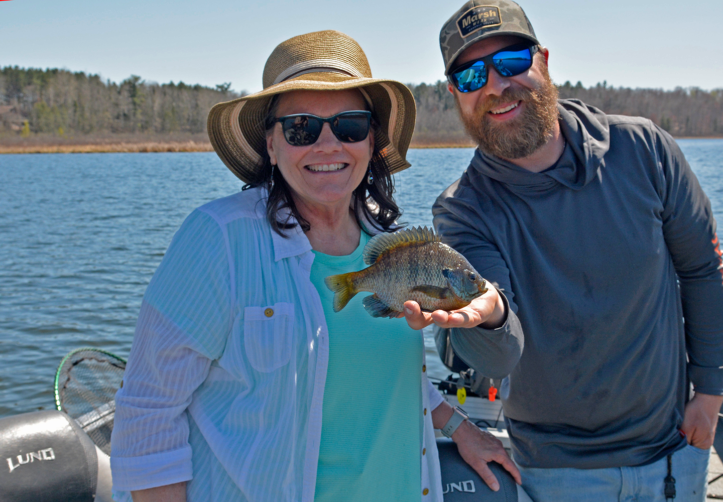 image of the Hippie Chick with Joe Billiar of Crooked Hat Guide Service