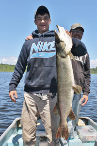 Northern Pike caught by Gabe Newman