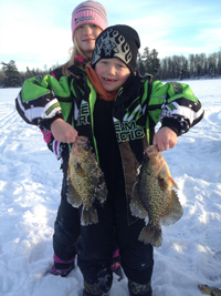 Crappies Ice Fishing