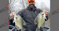 image links to fishing article about how to time your fishing trip for the crappie spawing season 