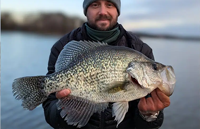 image links to fishing article about angler who caught a new world record crappie