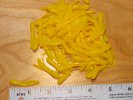 Tube Skirts 1-1/2 inch Yellow 100 pack